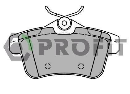 Колодки тормозные дисковые PROFIT 5000-4224