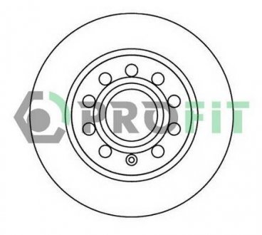 Диск тормозной PROFIT 5010-1224