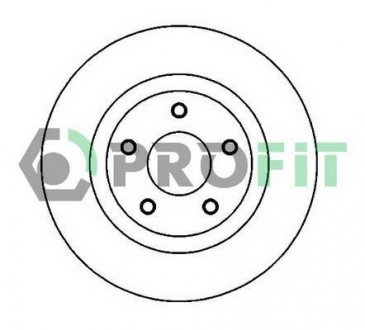Диск тормозной PROFIT 5010-2019
