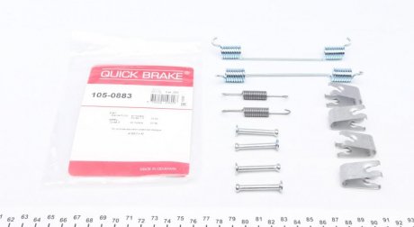 Монтажний комплект колодки QUICK BRAKE 105-0883