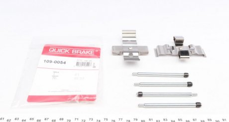 Монтажный компл.,тормоз.колодки QUICK BRAKE 109-0054