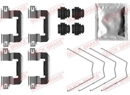 Монтажный компл.,тормоз.колодки QUICK BRAKE 109-0064