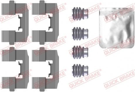 Монтажний компл.,гальм.колодки QUICK BRAKE 109-0115