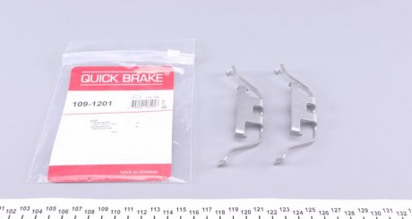 Монтажный компл.,тормоз.колодки QUICK BRAKE 109-1201