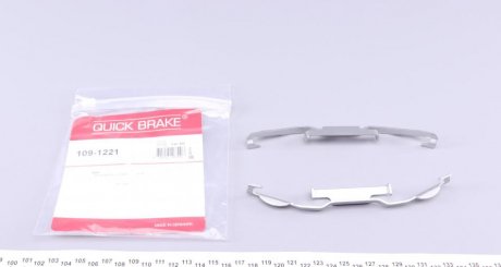 Монтажный компл.,тормоз.колодки QUICK BRAKE 109-1221