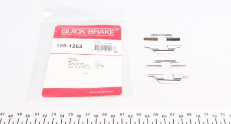 Монтажный компл.,тормоз.колодки QUICK BRAKE 109-1263