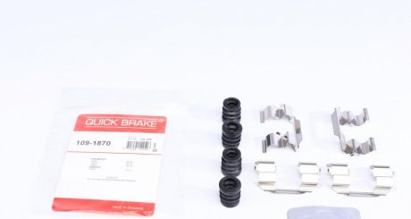 Монтажный компл.,тормоз.колодки QUICK BRAKE 109-1870