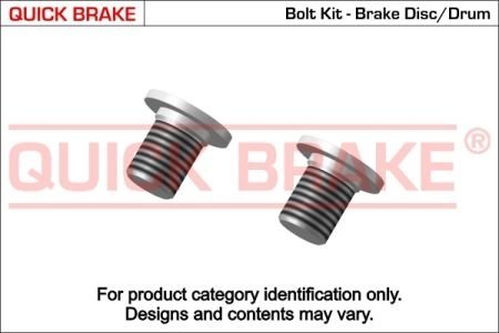 Болт гальмівного диска QUICK BRAKE 11661K