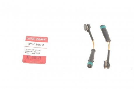 Гальмівні аксесуари QUICK BRAKE WS0266A