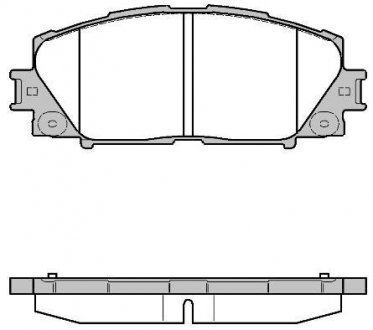 Тормозные колодки REMSA 1224.10