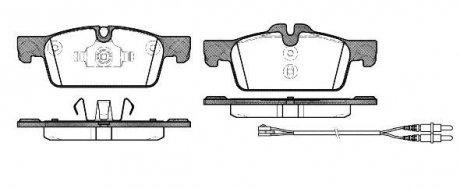 Тормозные колодки REMSA 1461.01