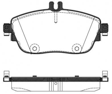 Тормозные колодки REMSA 1485.08