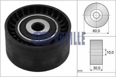 Паразитний ролик Peugeot/Citroen/Fiat/Ford/Mazda/Mini/Suzuki/Volvo RUVILLE 55954