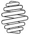 Задняя пружина подвески 996 290