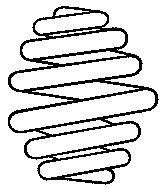 Задняя пружина подвески SACHS 996 290
