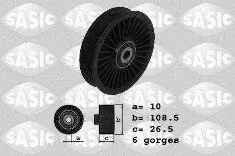 Ролик кондеционера обводной, OM611-612 SASIC 1626144