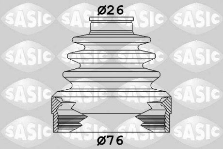 Пыльник шруса внутренний Renault Laguna III/Master II/Megane III 2.0-3.5 i / 1.9-2.5 DCI (26x76x87,5 SASIC 1904019