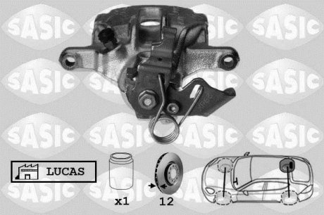 Суппорт задний, R, 1,9-2,5DCI SASIC 6504023