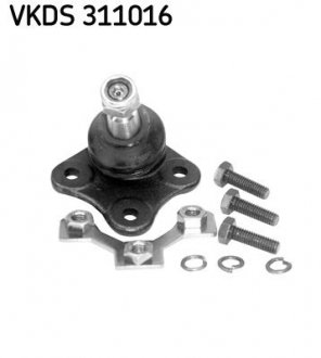 VW Шаровая опора Golf,Jetta,Polo,SEAT с креплением! SKF VKDS 311016