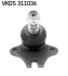 SKF VW Шаровая опора Golf, VENTO, Passat 2.0 v16  2.8 VR6 91 - VKDS 311036