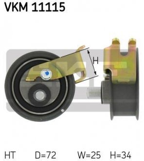 Натяжной ролик SKF VKM 11115