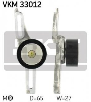 Ролик натягувача SKF VKM 33012