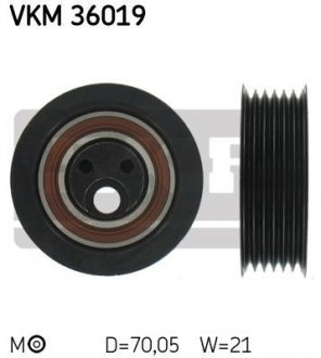 Ролик натяжной RENAULT Laguna "2,2L "93-01 SKF VKM36019