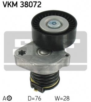 Шків привідного паса SKF VKM 38072