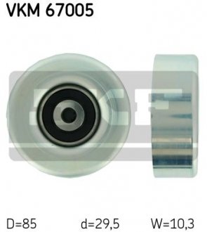 Направляючий ролик SKF VKM 67005