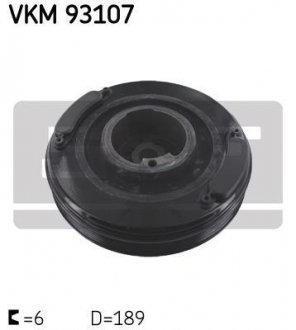 Шкив коленвала SKF VKM 93107