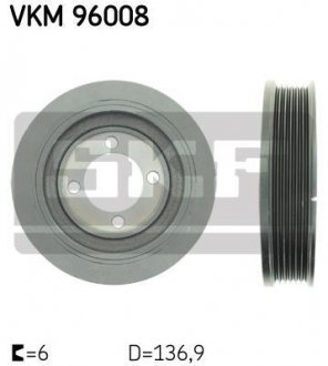 Шкив ремня генератора SKF VKM 96008