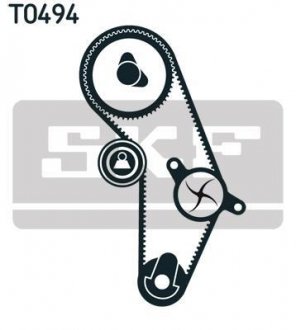 Комплект ременя ГРМ SKF VKMA95623