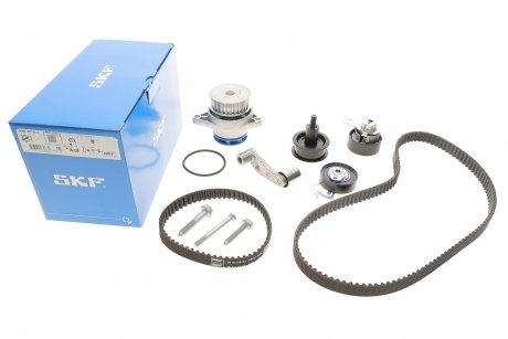 Комплект ГРМ, пас+ролик+помпа SKF VKMC 01121-2