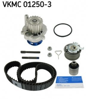 Комплект ГРМ, пас+ролик+помпа SKF VKMC 01250-3