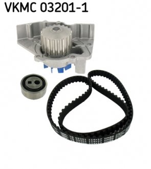 Комплект ГРМ, пас+ролик+помпа SKF VKMC 03201-1