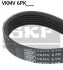 SKF Ремень поликлиновый 6PK1025 VKMV 6PK1025