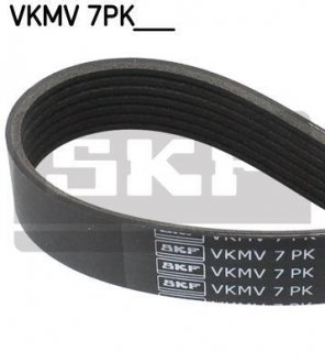 Ремень поликлиновый 7PK1595 SKF VKMV 7PK1595