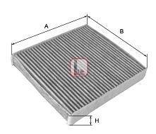 Фільтр салону VW/SEAT/SKODA/AUDI "1,2-1,5 "02-11 SOFIMA S4114CA