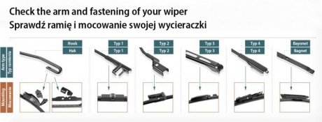 Щетка стеклоочистителя Visioflex OE (картон. упаковка) x 2шт. SWF 119272