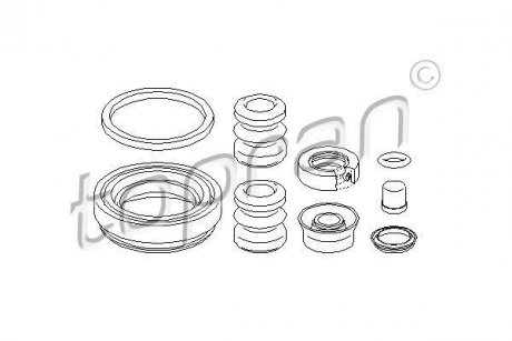 Ремкомплект тормозного суппорта TOPRAN / HANS PRIES 107083