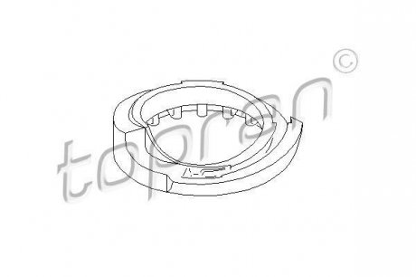 Тарелка пружины TOPRAN / HANS PRIES 108031