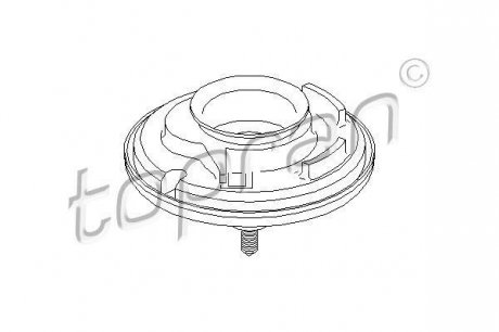 Тарілка пружини TOPRAN / HANS PRIES 108299