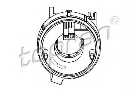 Кольцо с контактной пластиной TOPRAN / HANS PRIES 112409