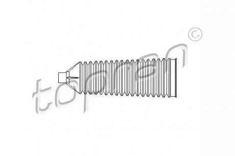 Пильовик кермового механізму TOPRAN / HANS PRIES 302441