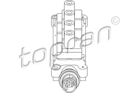 Ignition coil TOPRAN / HANS PRIES 500957