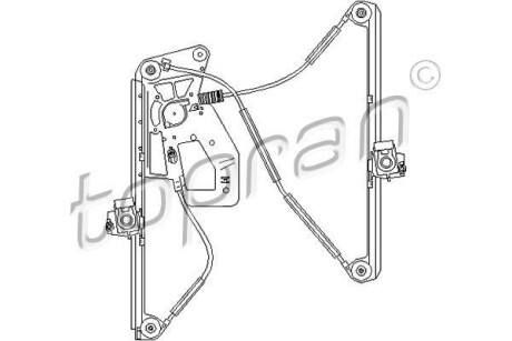 Window lifter TOPRAN / HANS PRIES 501827 (фото 1)