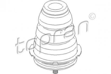 Буфер, амортизація TOPRAN / HANS PRIES 721803