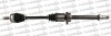 TRAKMOTIVE TOYOTA Полуось прав L=958mm, 26/24 зуб. AVENSIS (_T27_) 2.0 08-18 30-0976