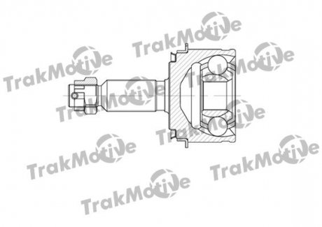 MITSUBISHI ШРКШ зовнішній з ABS к-кт 30/33 зуб. PAJERO III 3.5 00-07 Trakmotive 40-0592 (фото 1)