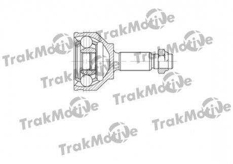 FORD ШРКШ зовнішній к-кт 25/24 зуб. Focus 1.8TDCi 01- Trakmotive 40-0618 (фото 1)